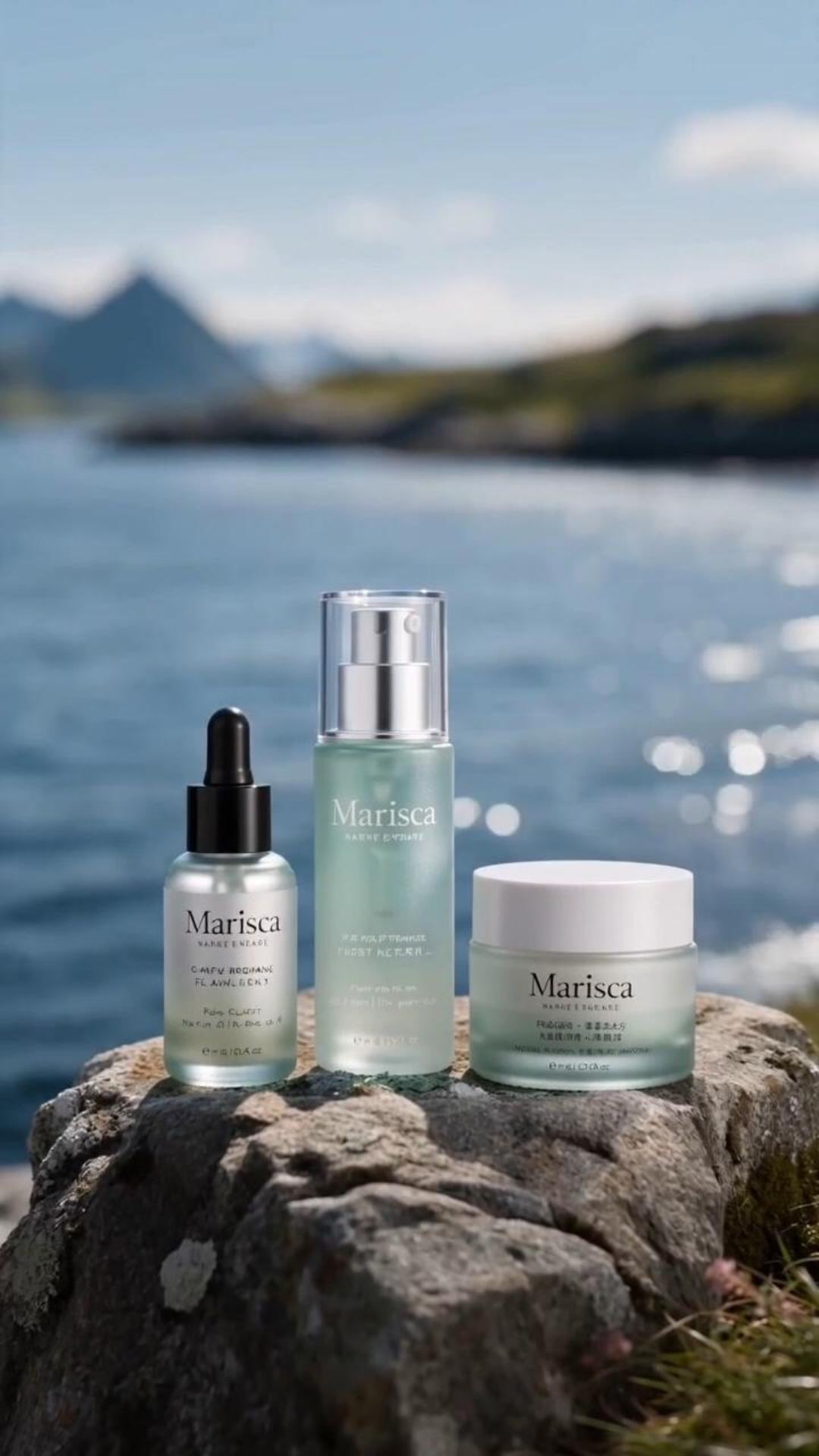 Marisca 保養品牌,AI 影像創作示範
